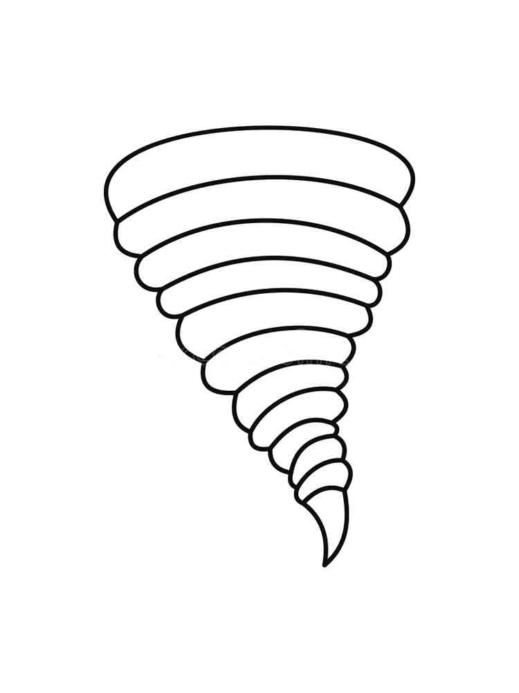 Tornado coloring pages. Download and print Tornado coloring pages