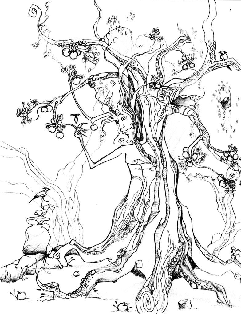 Johnny Appleseed Coloring Page | Coloring Pages Gallery