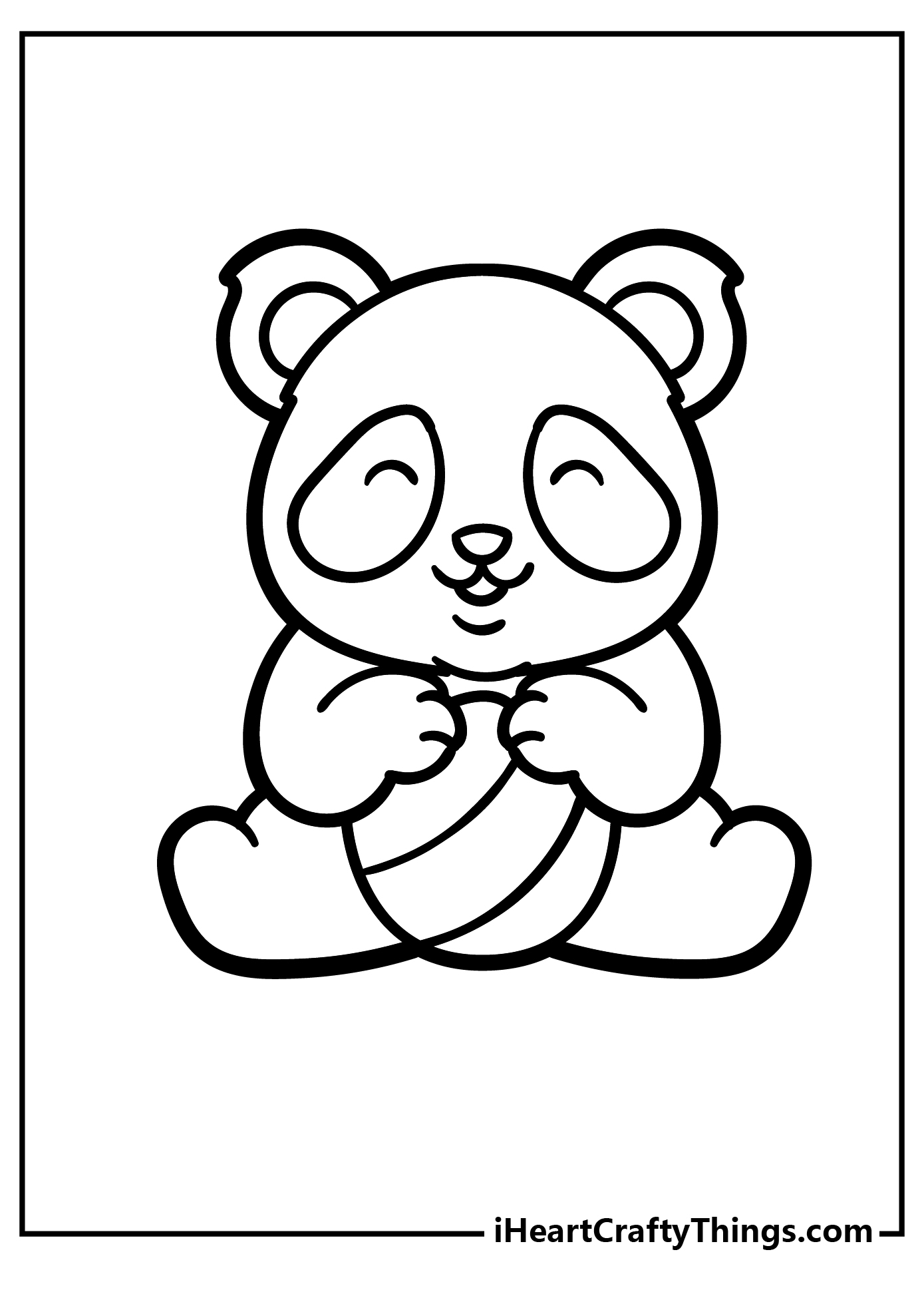 Printable Panda Coloring Pages (Updated 2023)