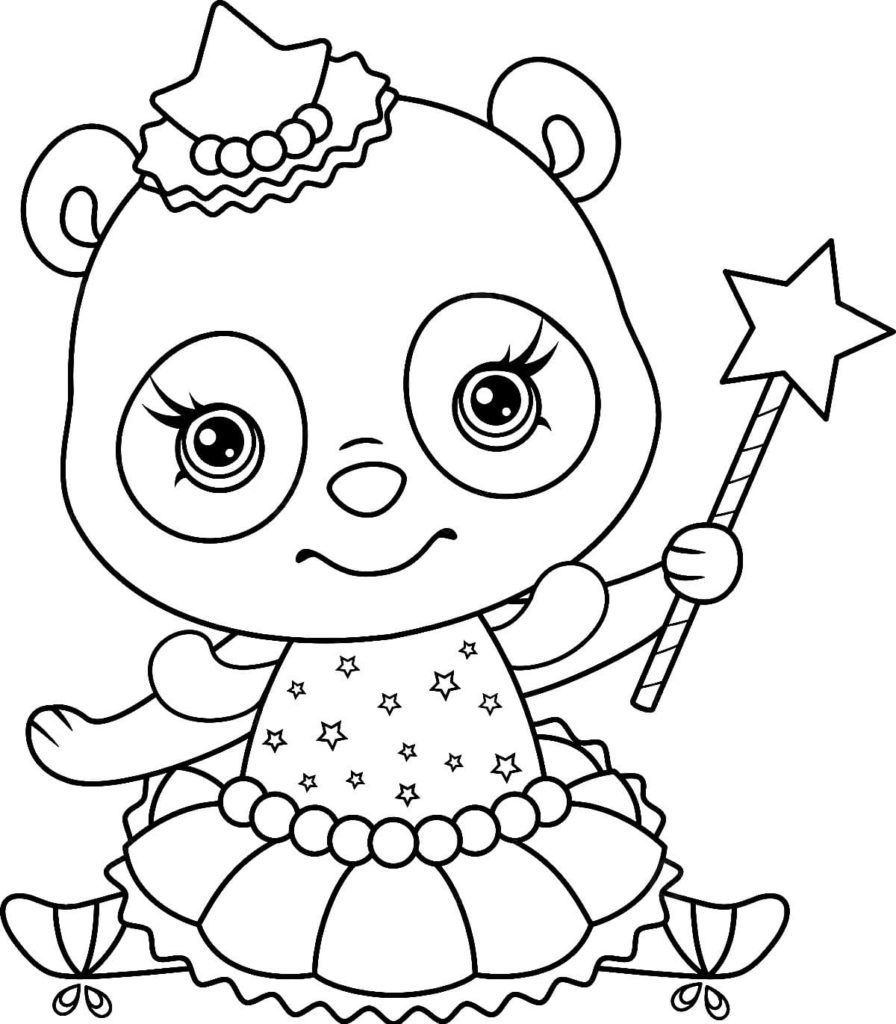 Panda coloring pages . Printable coloring pages for kids