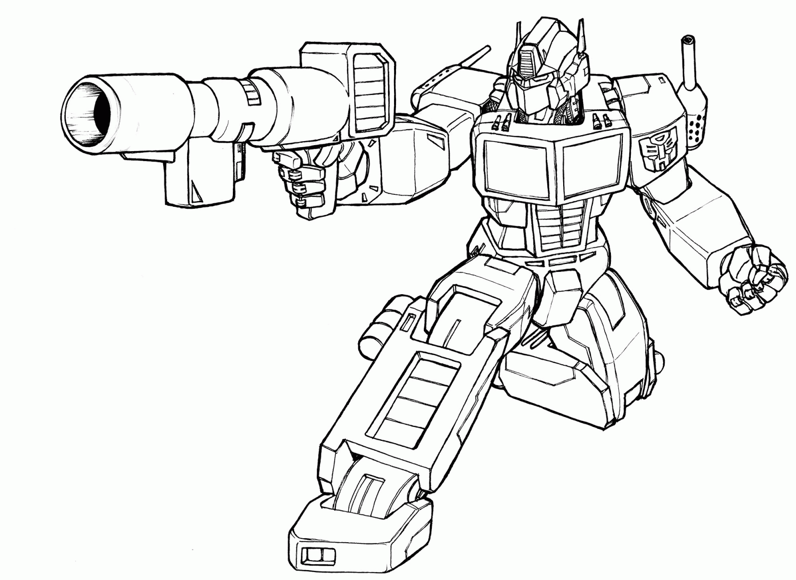 Transformers Coloring Pages Free   Coloring Home