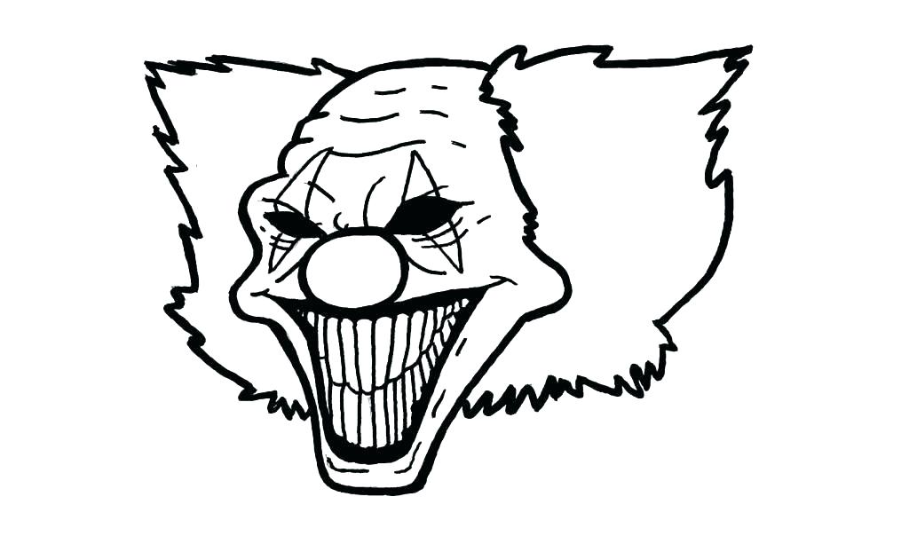 The best free Clown coloring page images. Download from 829 ...