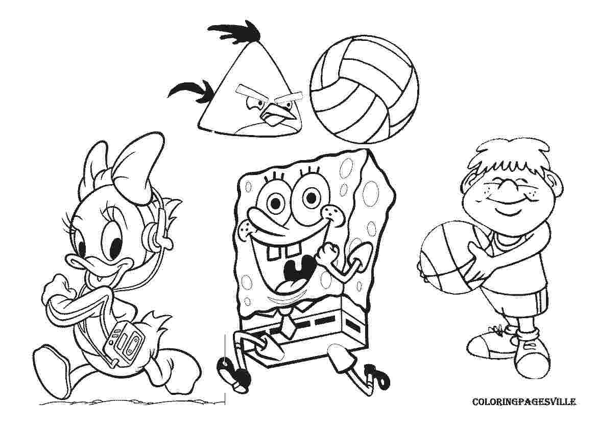 Coloring Pages : Exercise Coloring Pages For Preschoolers ...
