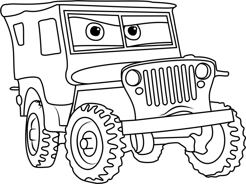 Angry Sarge Coloring Page - Free Printable Coloring Pages for Kids