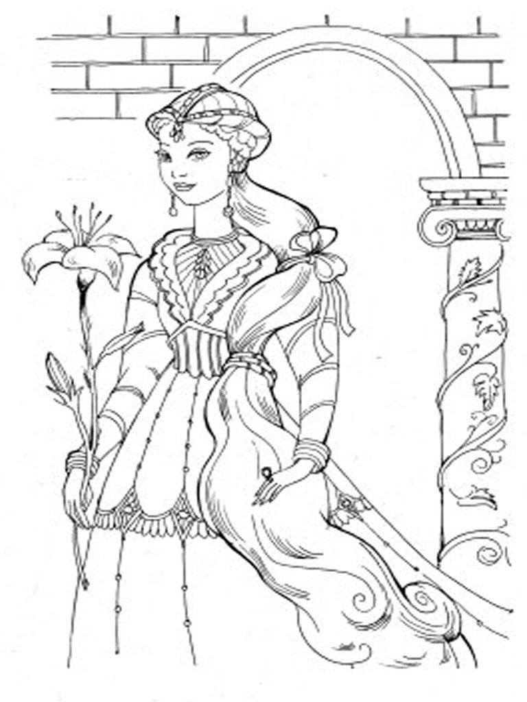barbie diamond castle coloring pages | Only Coloring Pages