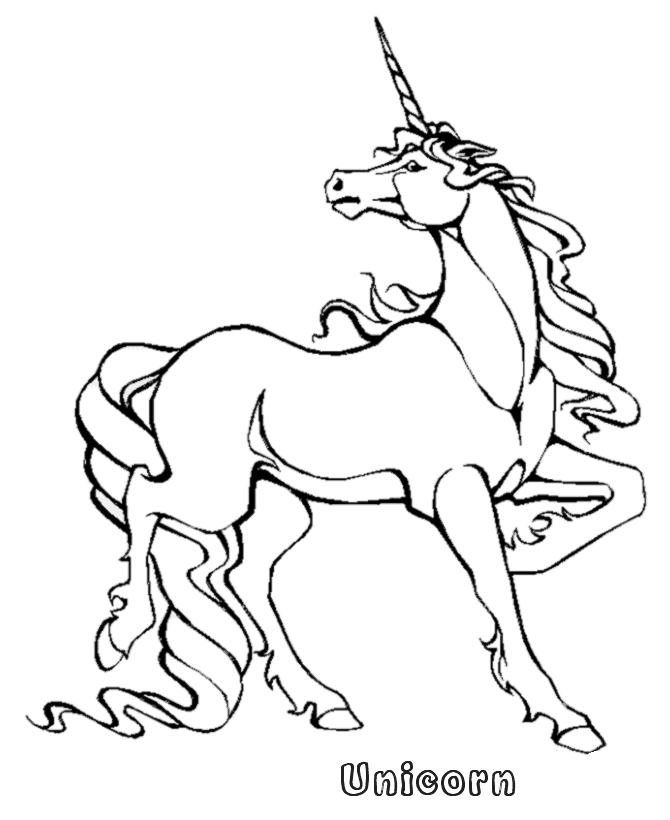 realistic unicorn coloring pages for adults