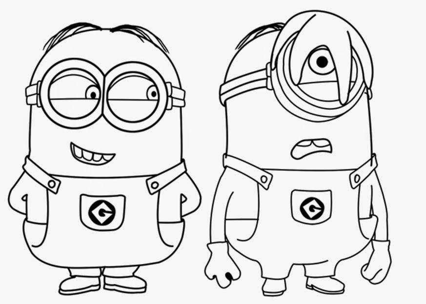Cute Cartoon Characters Coloring Pages - Coloring Home