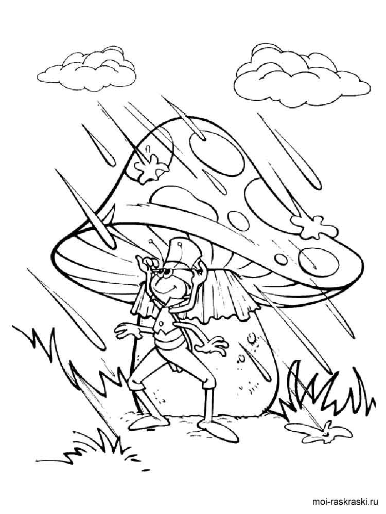 Rainy day coloring pages. Free Printable Rainy day coloring pages.