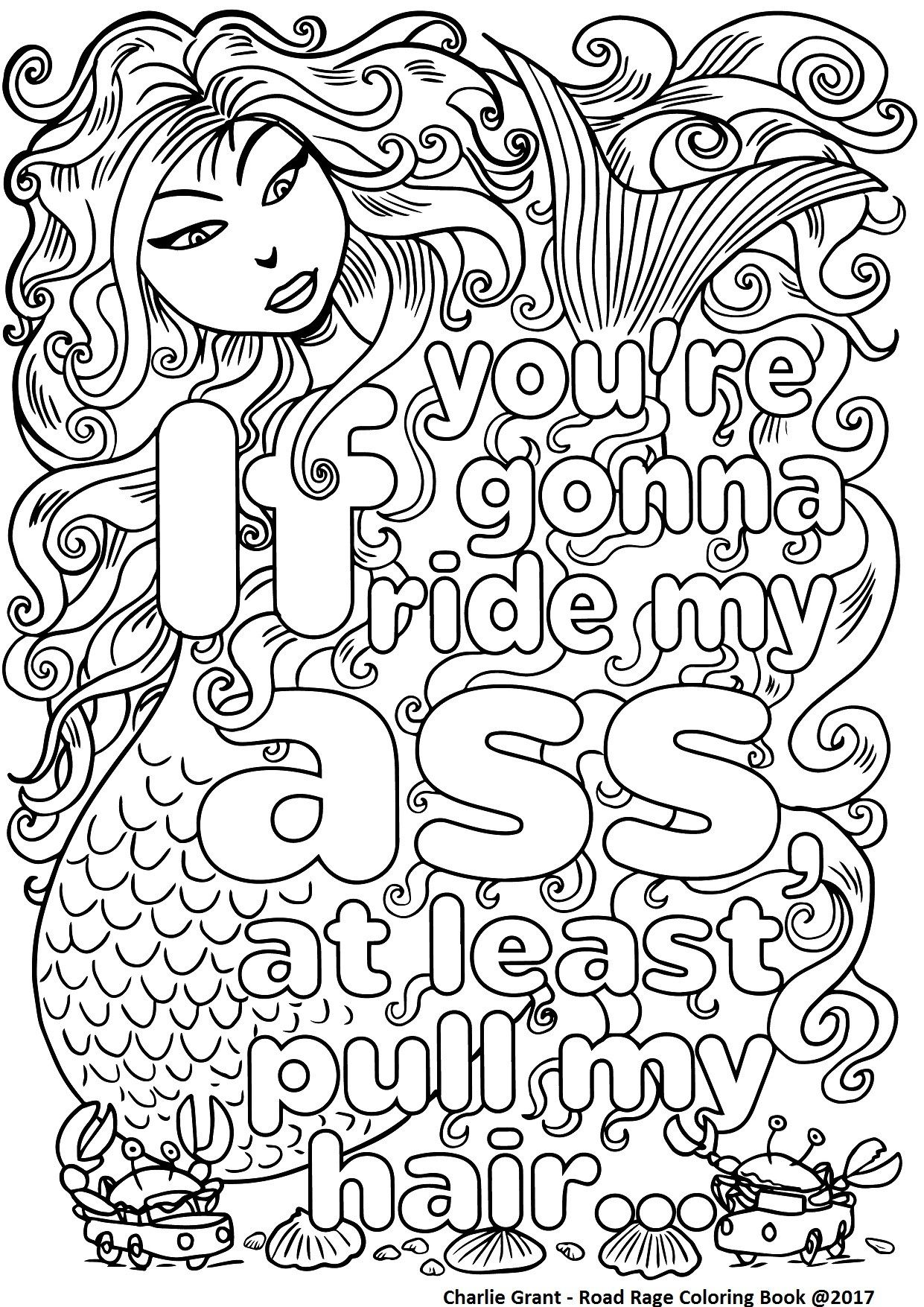 Swear Words Coloring Pages Coloring Home