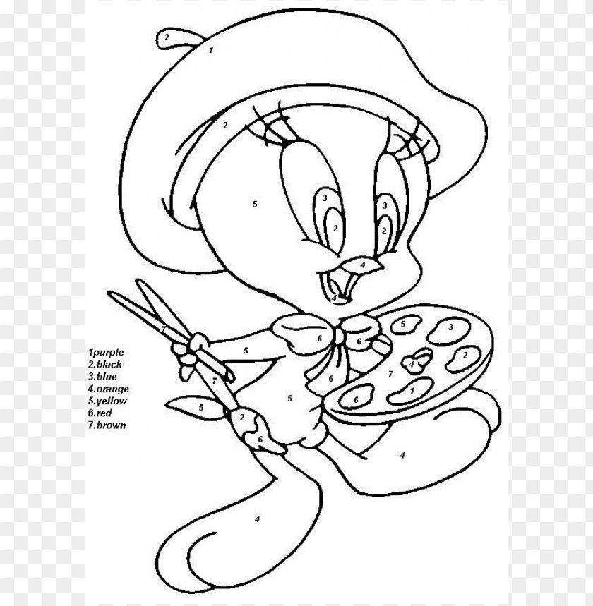 Disney Coloring Pages With Numbers / Feel The Magic With