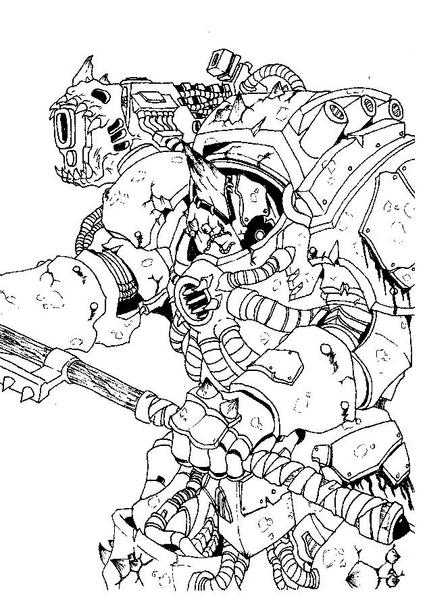Warhammer 40K drawings | HIVE