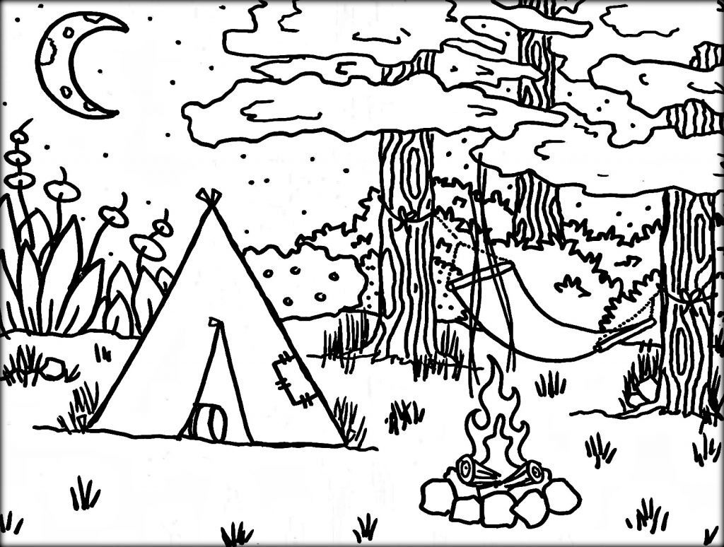 Coloring Pages : Splendi Happy Campers Coloring Book Image Ideas ...