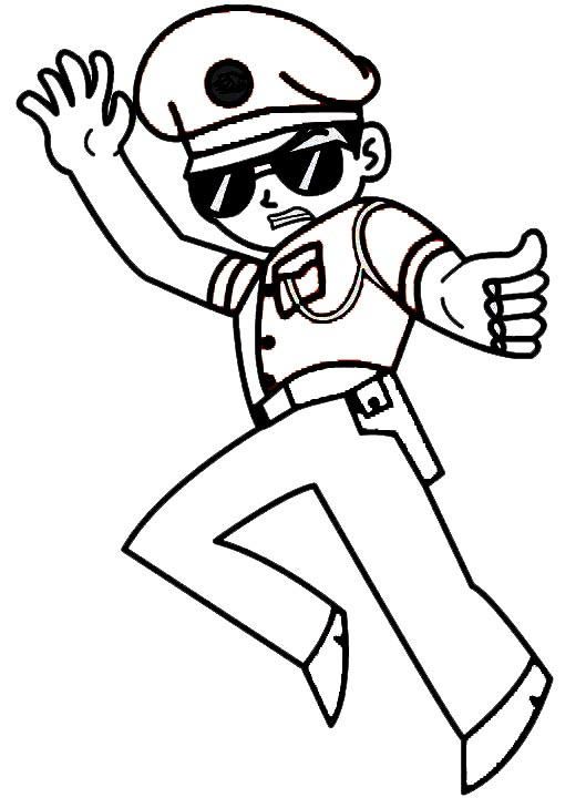 Little Singham Coloring Pages - Coloring Home