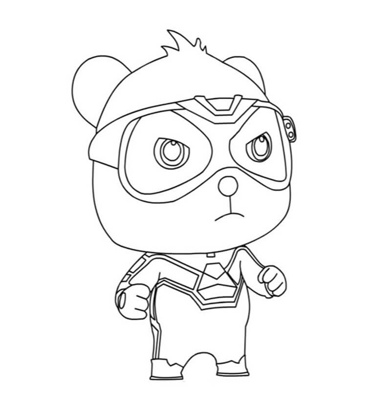 Babybus Kiki and Miumiu Coloring Pages - Free Printable Coloring Pages for  Kids