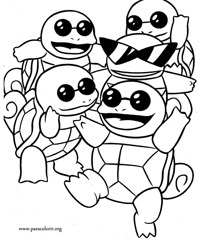 squirtle coloring page coloring home
