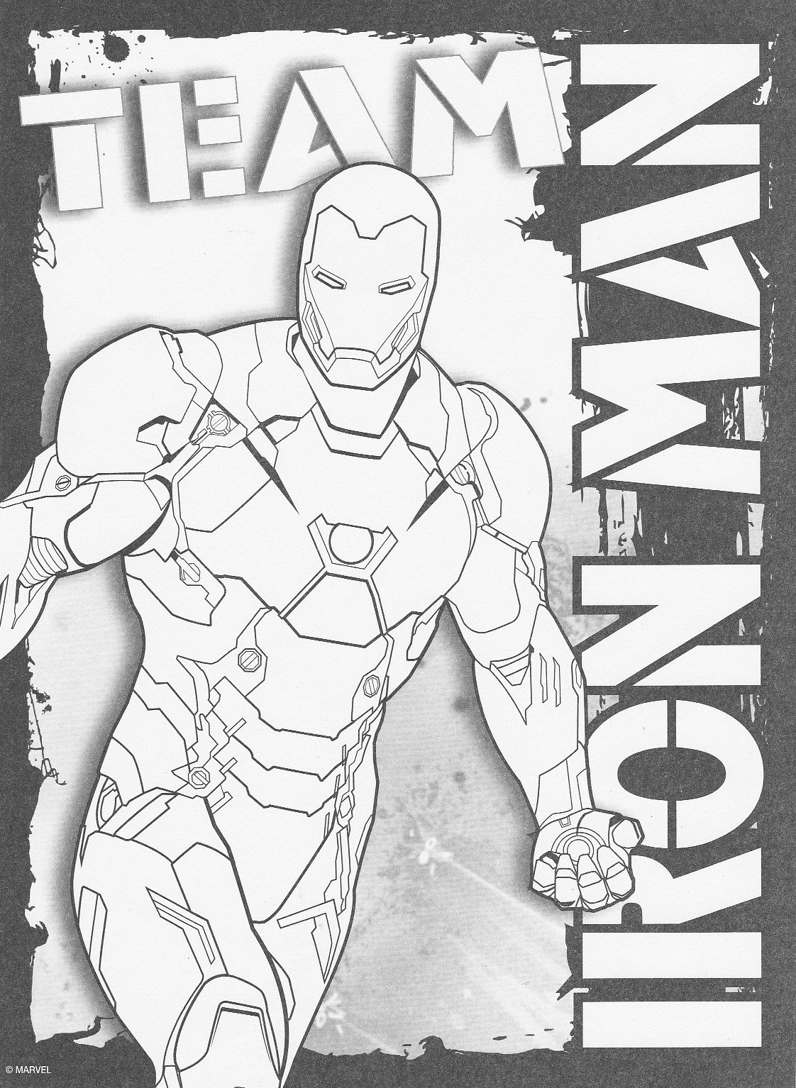 Iron Man Captain America Coloring Pages / Captain America Fighting Bad ...