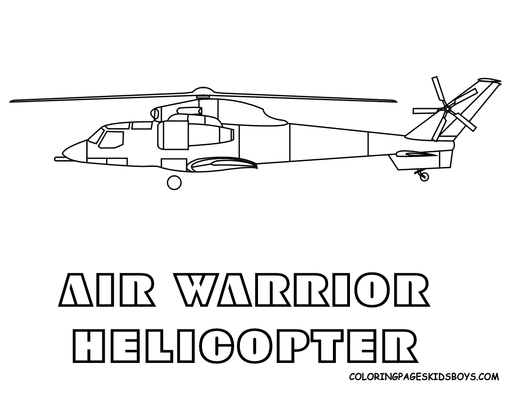 Helicopter Coloring Pages Online Helicopter Coloring Pages Rescue ...