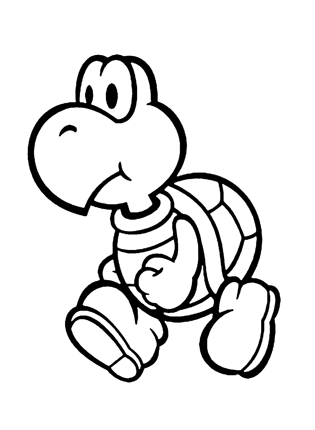 Koopa Troopa Coloring Pages - Coloring Pages For Kids And Adults