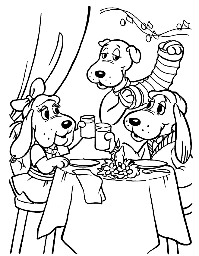 Drawing 4 from Pound Puppies coloring page