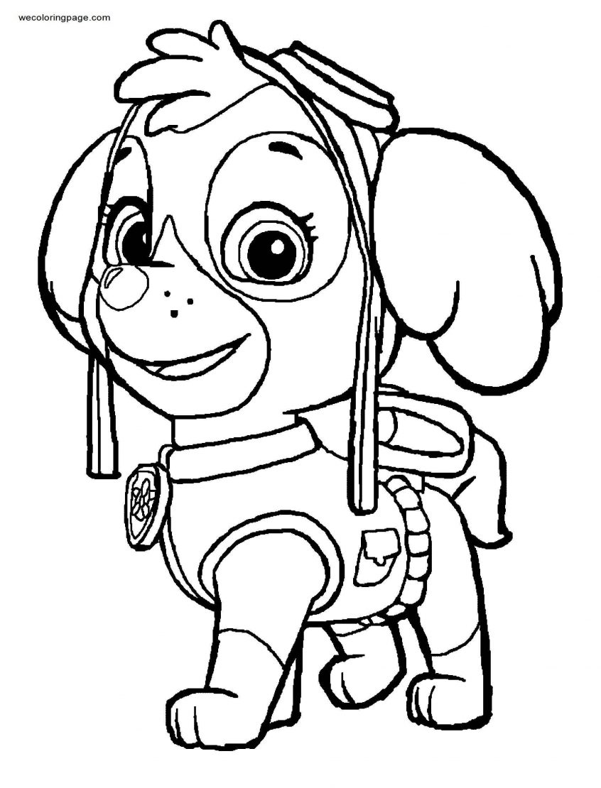Coloring Pages : Paw Patrol Pictures To Colorg Pages Free ...