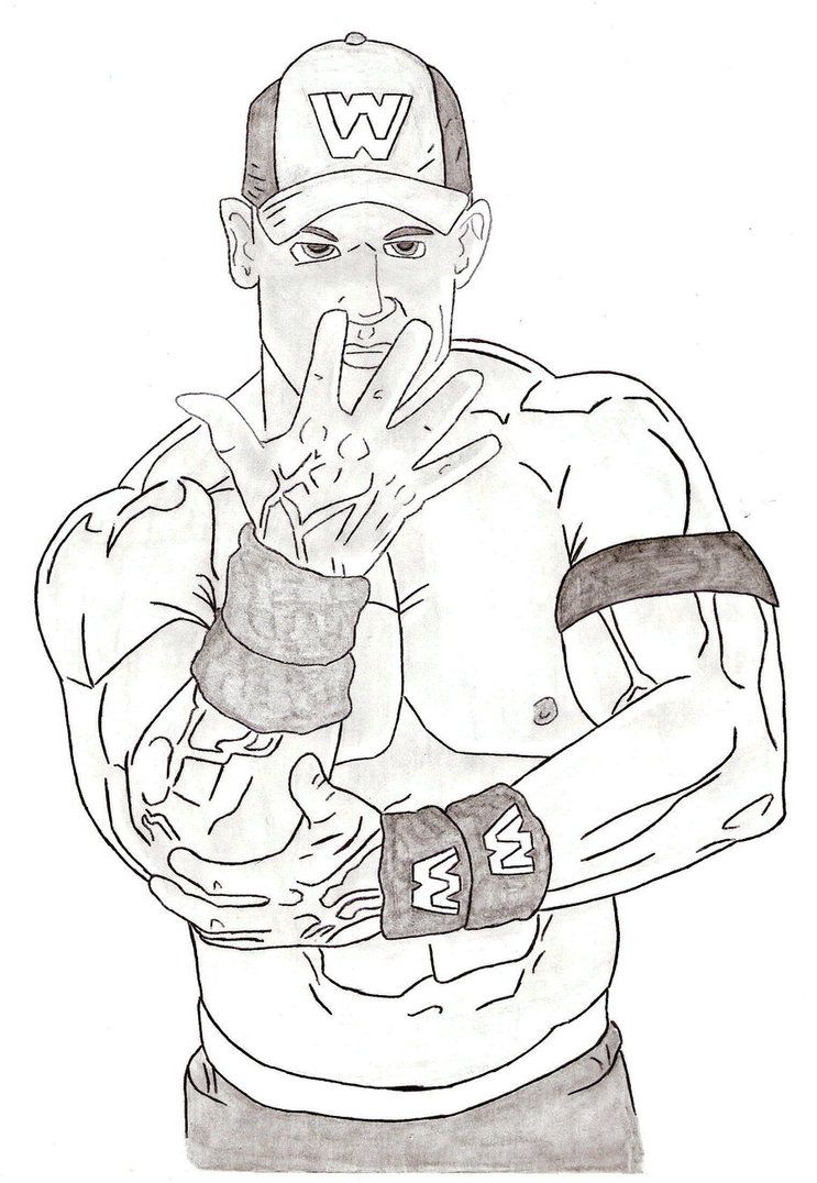 Cena Coloring Page - Coloring Pages For All Ages