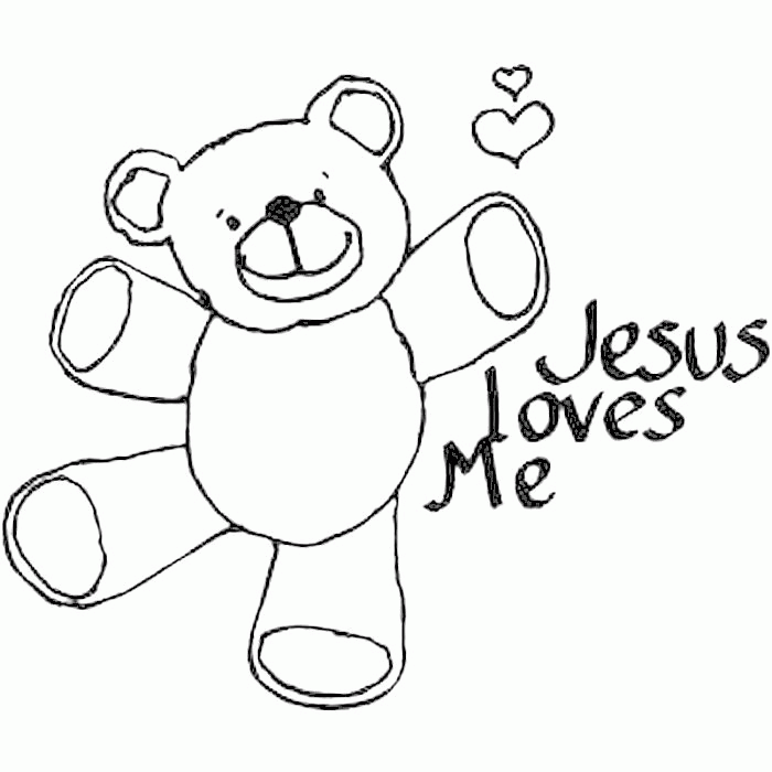 Coloring Pages God Loves Me - ColoringPagefor.com