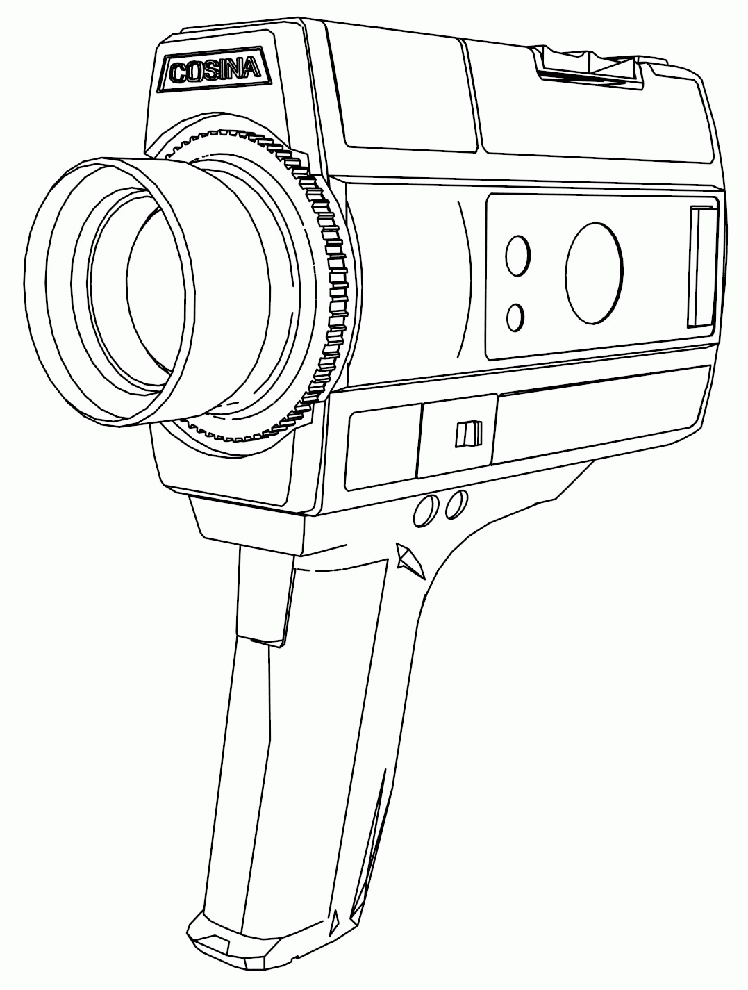 Download Camera Coloring Pages - Coloring Home
