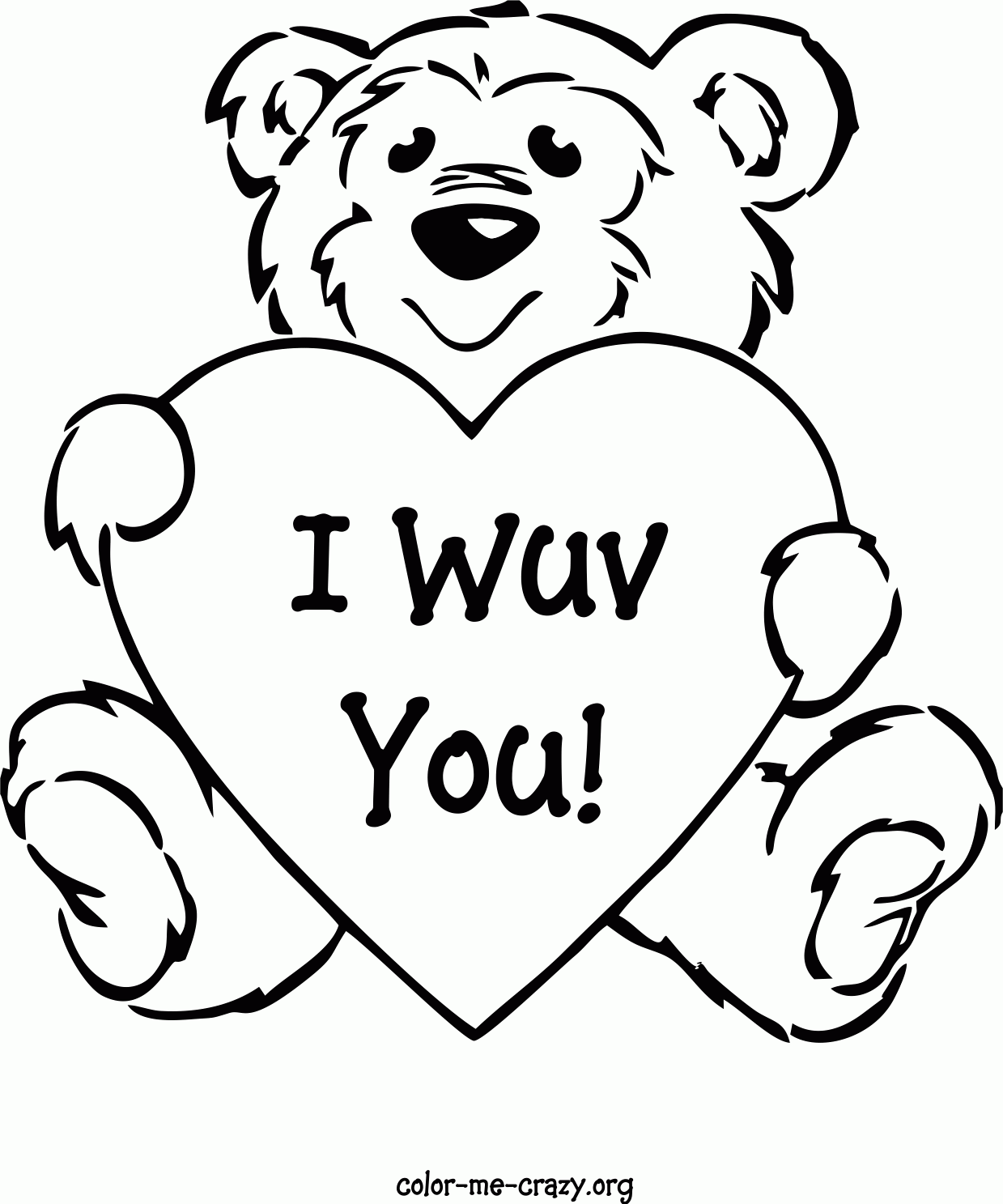 Chihuahua Valentine Coloring Pages - Coloring Pages For All Ages