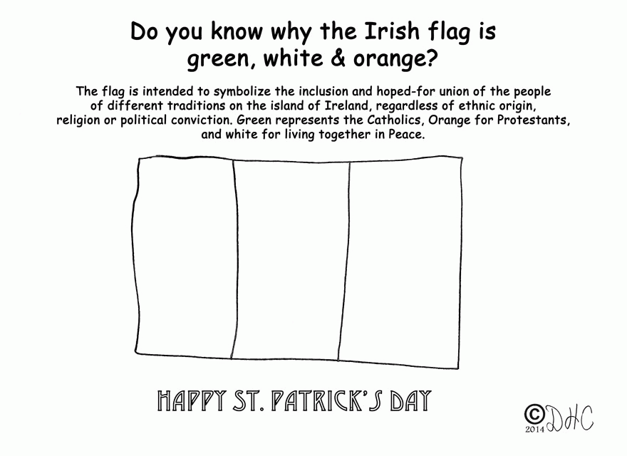 Colors Of The Irish Flag