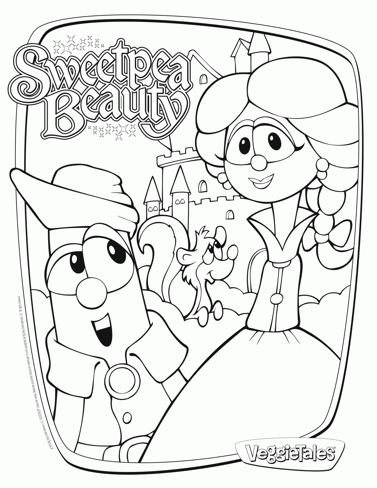 Bible Veggietales Coloring Pages   Coloring Pages For All Ages ...