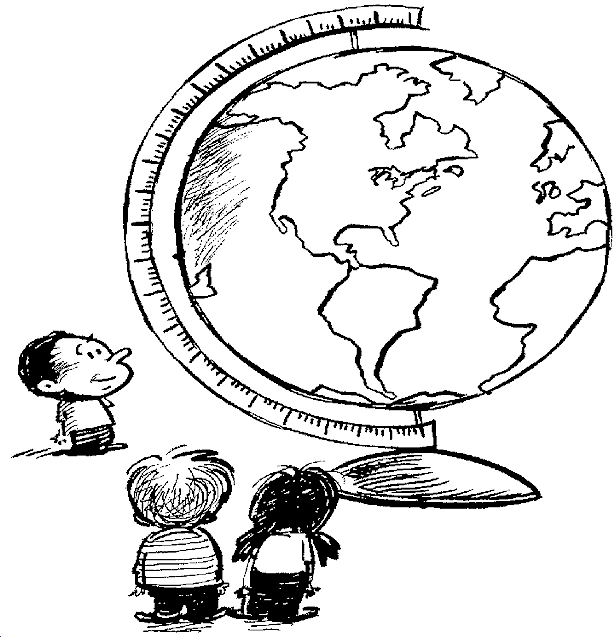 Coloring Pages Of The World