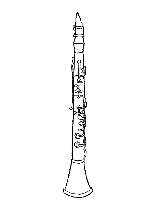 Drawing Musical instruments #167252 (Objects) – Printable coloring pages