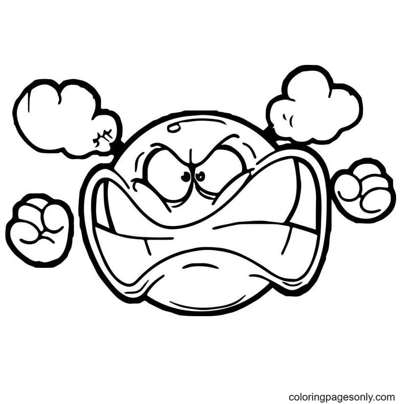 Sad Face Coloring Pages posted by Ryan Sellers