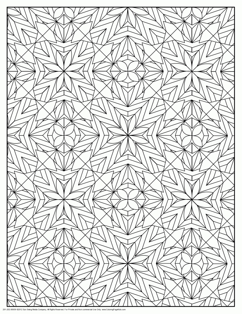 Coloring Pages For Adults Patterns - Free coloring pages