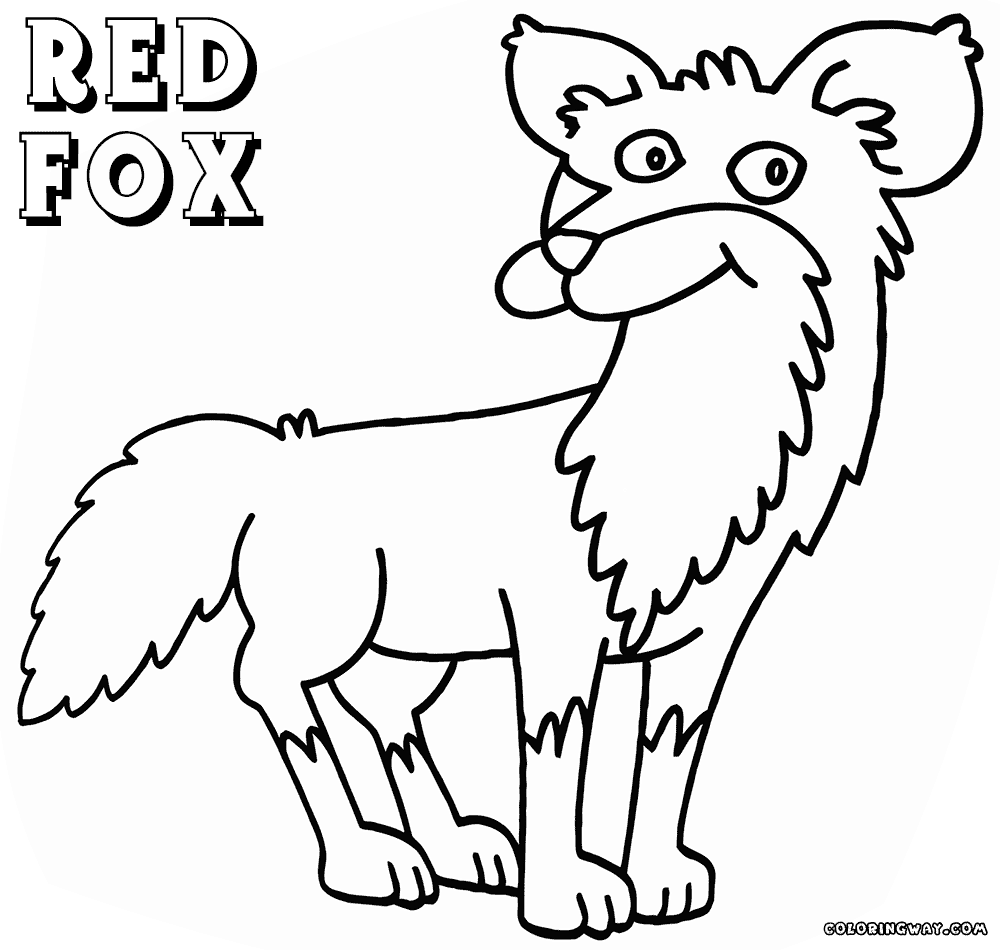 Fox coloring pages | Coloring pages to download and print