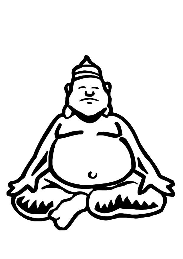 Buddha Coloring Pages - ClipArt Best