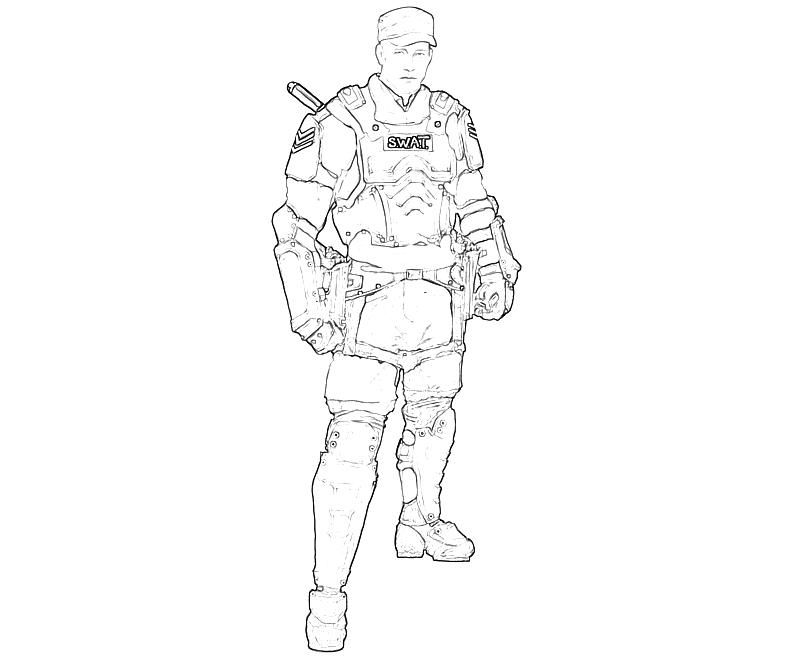 swat coloring page | Coloring pages, Sketches, Art