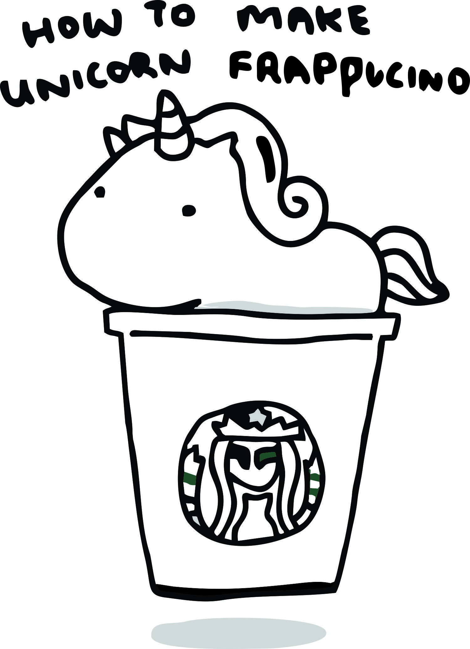 Starbucks Coloring Pages to Print | Coloring pages to print ...