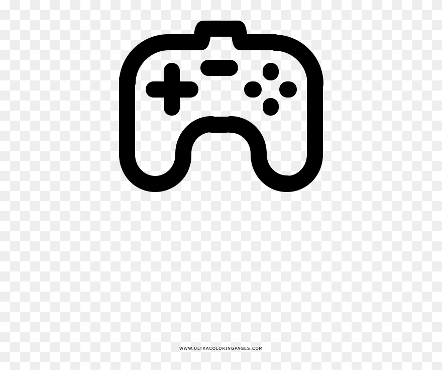 Video Game Controller Coloring Page - Game Controller Clipart (#5592708) -  PinClipart