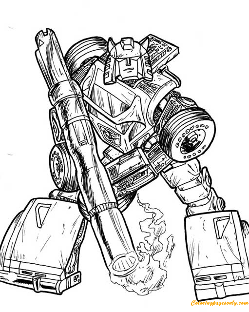 Drift from Transformers Coloring Pages - Transformers Coloring Pages - Coloring  Pages For Kids And Adults