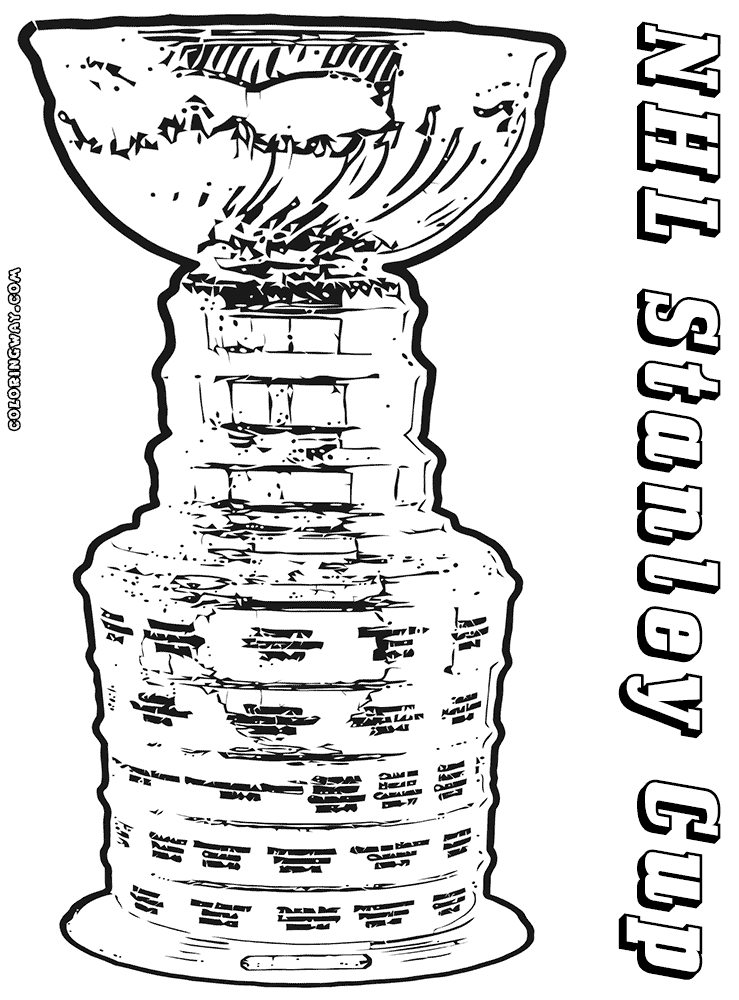 Featured image of post Printable Stanley Cup Coloring Pages Printable 2020 nhl stanley cup playoffs bracket