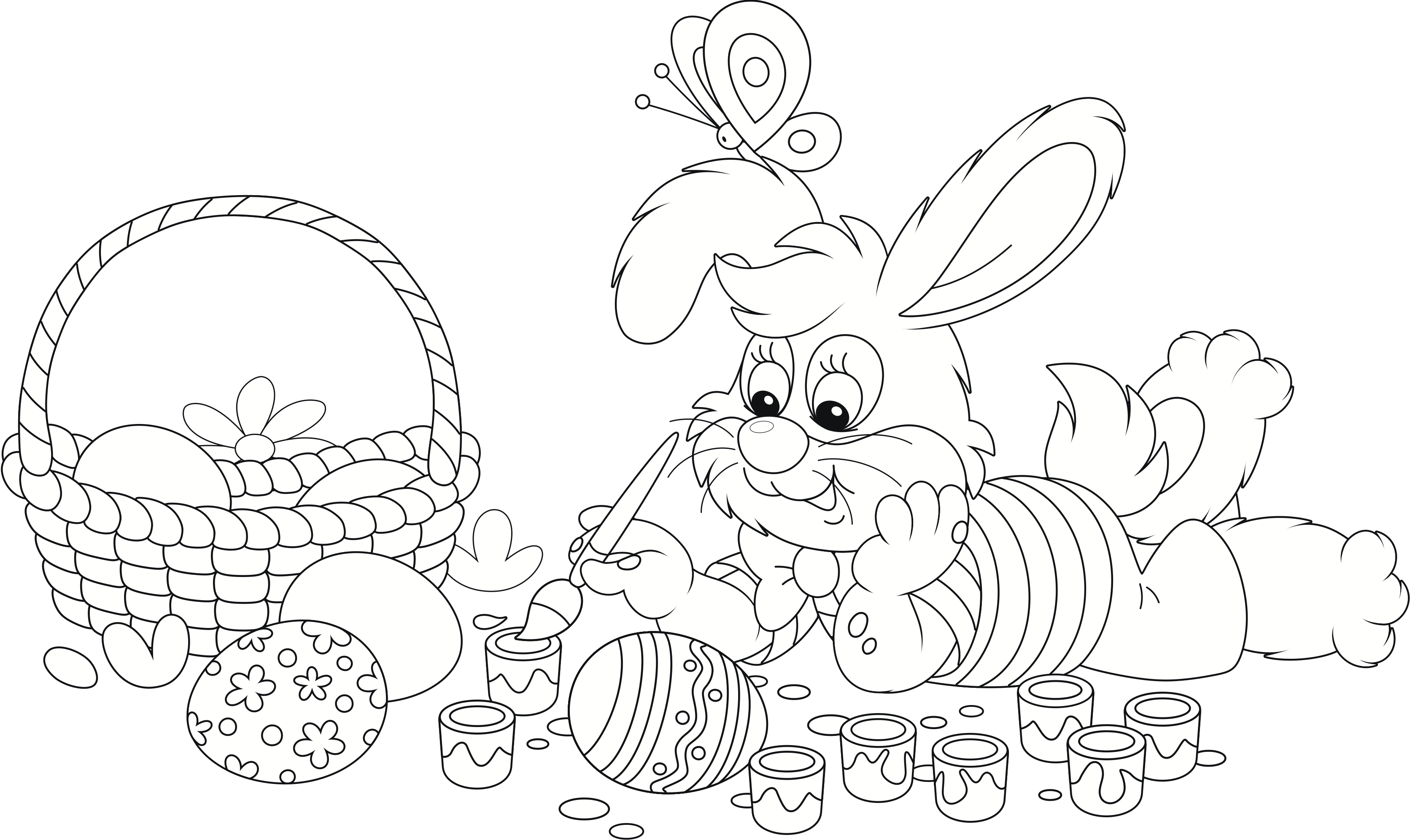 20 Free Printable Easter Coloring Pages — Easter Coloring Pages ...