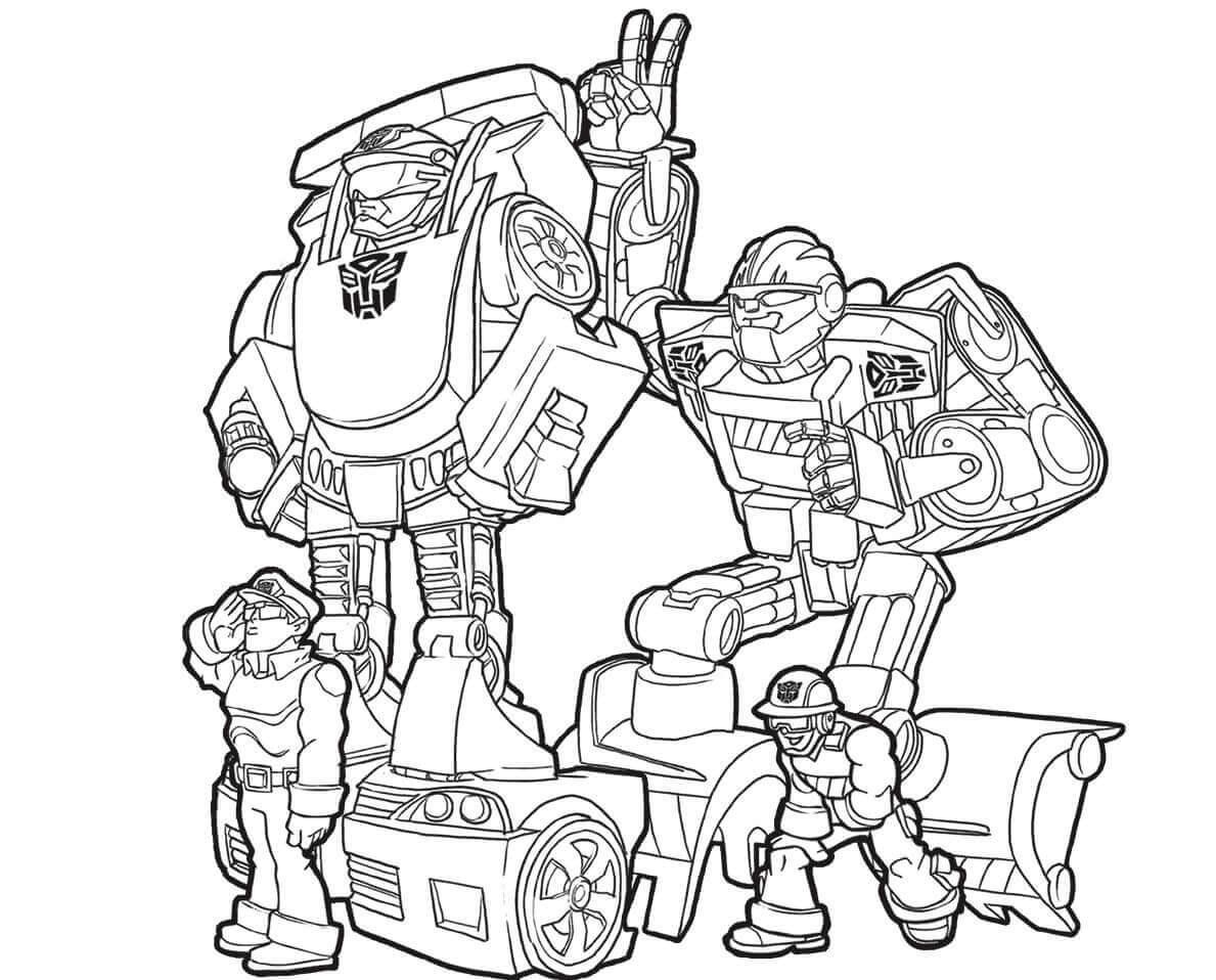 Rescue Bot Coloring Pages - Coloring Home.