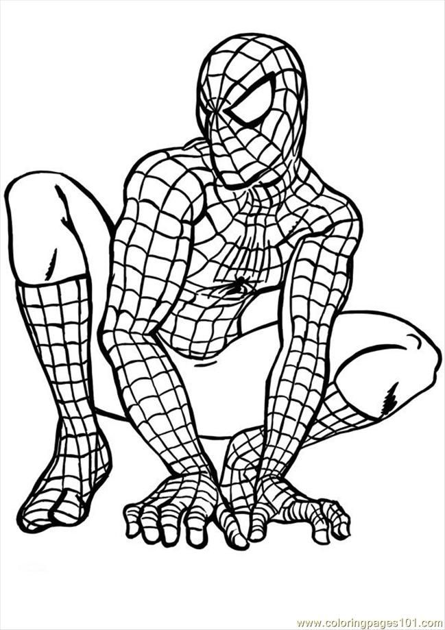 spiderman coloring pages pdf | Only Coloring Pages
