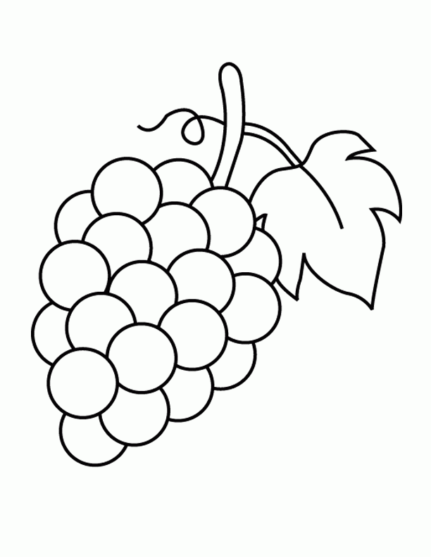 Printable Coloring Pages of Food | Kids Color Pad