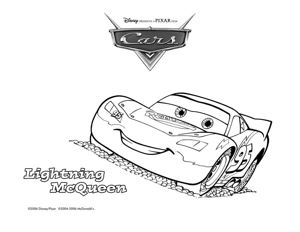 Lightning Mcqueen Printable Colouring Pages - High Quality ...
