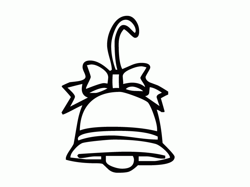 bell coloring page - High Quality Coloring Pages