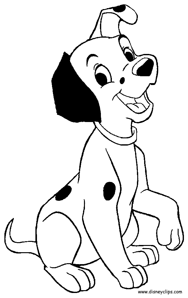 101 Dalmatians - Coloring Pages for Kids and for Adults