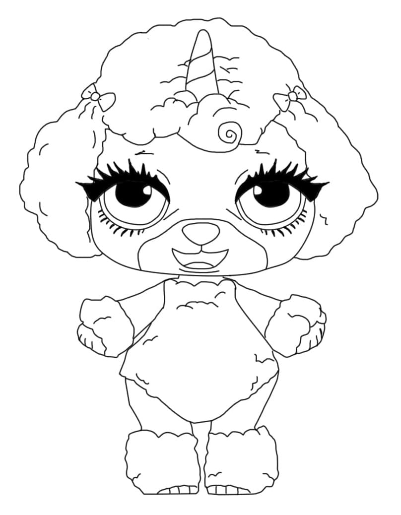 Sheep Poopsie Slime Surprise Coloring Page - Free Printable Coloring Pages  for Kids
