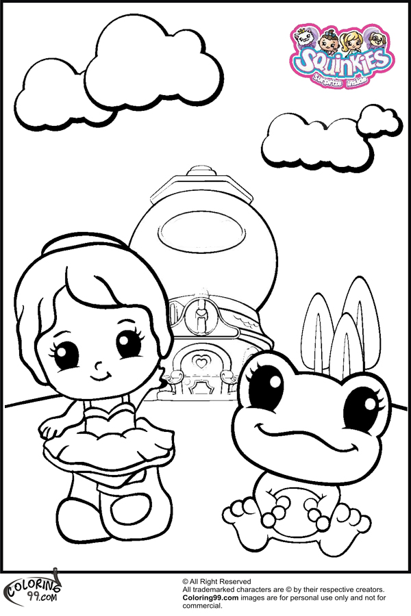 Squinkies Coloring Pages - Get Coloring Pages